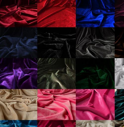 100cm*150cm Authentic Korean flannel solid gold velvet cloth fabric Korea  velvet stretch velvet sports clothing fabric wholesale